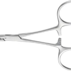 MOSQUITO (HARTMANN) Arterienklemme, gebogen, 100 mm (4"), feingliedrig