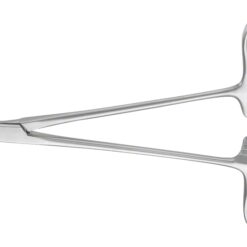 MICRO-HALSTED Arterienklemme, gebogen, 125 mm (5"), feingliedrig, 1 x 2 Zähne
