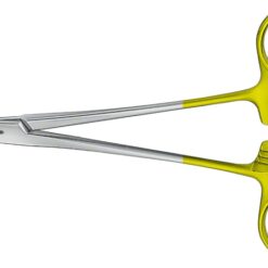 HALSEY DUROGRIP Hartmetall Nadelhalter, gerade, 130 mm (5 1/8"), mit Teilung 0,4 mm, Nahtmaterial 4/0 - 6/0