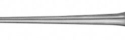 RECAMIER Uteruskürette, 300 mm (11 3/4"), fest, spitz, Fig. 00, Breite: 4,500 mm