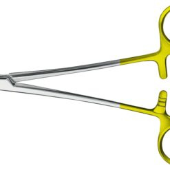 BAUMGARTNER DUROGRIP Hartmetall Nadelhalter, gerade, 145 mm (5 3/4"), mit Teilung 0,5 mm, Nahtmaterial bis 3/0