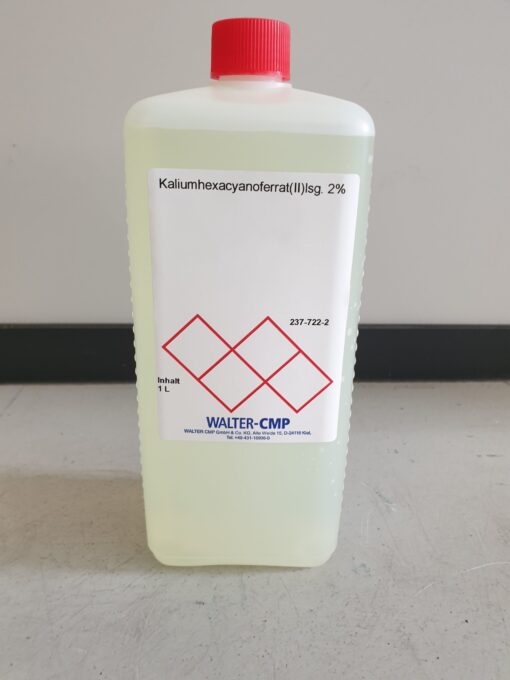 Kaliumhexacyanoferrat(II)lsg. 2%