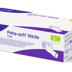 Peha-soft nitrile fino powderfree,der latexfreie, samtig weiche Untersuchungs- und Schutzhandschuh aus synthetischem Nitrilkautschuk