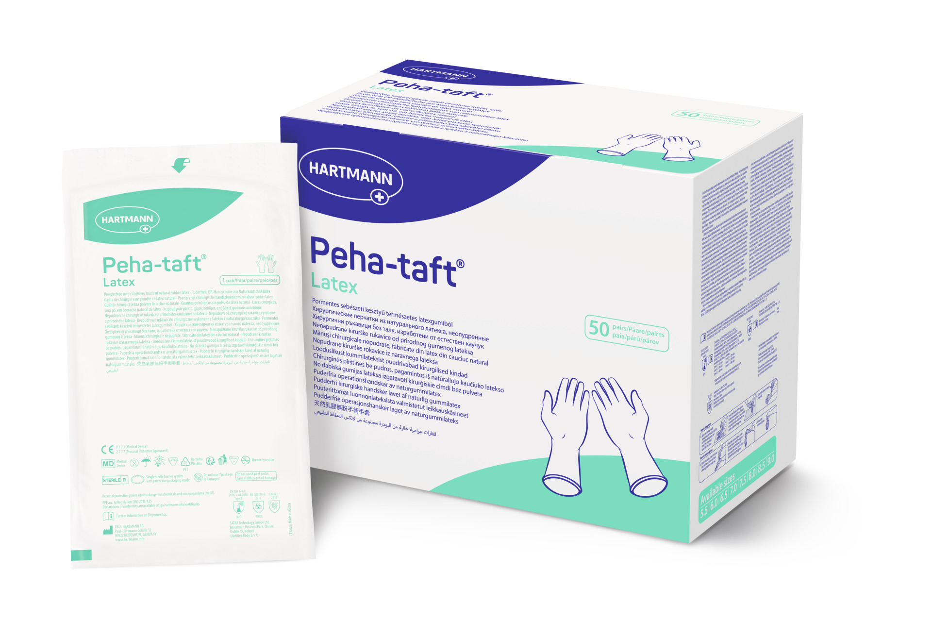 Peha-taft latex, der Anspruchsvolle. Veredelt und glatt, ohne rutschig zu sein
