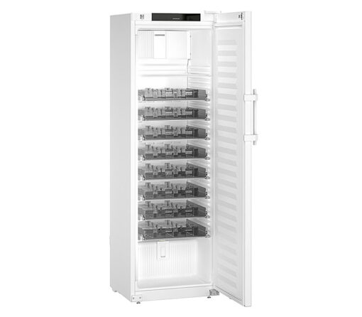 Medikamentenkühlschrank HMFvh 4001-20 Perfection, mit Stahltür und mit Medikamentenschubfächern