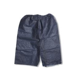 Koloskopiehose blau, mit Schlitz und Taillengummi
