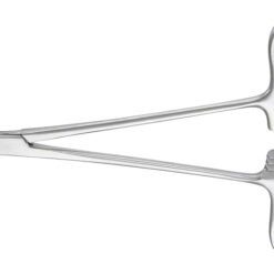 MICRO-HALSTED Arterienklemme, gebogen, 125 mm (5"), feingliedrig