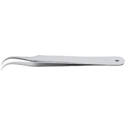 Mikro-Pinzette, gebogen, 115 mm (4 1/2"), Uhrmacher Modelle, Fig. 7, Breite: 0,200 mm