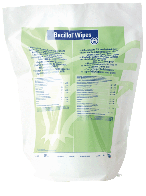 Bacillol Wipes Standbodenbeutel