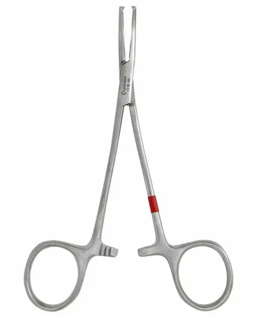 Micro-Mosquito-Klemme, chirurgisch, gebogen,  12,5 cm