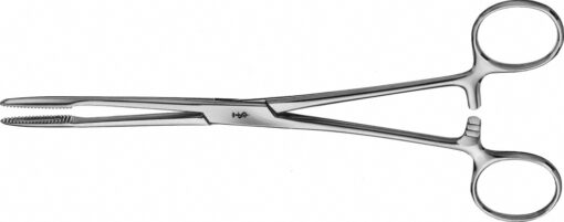 GROSS Kornzange, gerade, 200 mm (7 7/8"), gerieft, Durchsteckschluss, mit Sperre