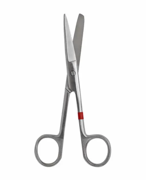 Chirurgische Schere, stumpf/ spitz, gerade Länge: 14,5 cm