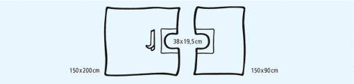 Foliodrape protect HNO/MKG Set III