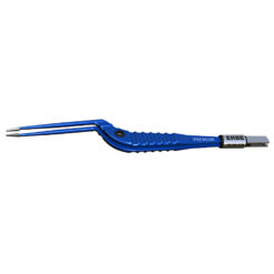 Erbe bipolare Pinzette PREMIUM, bajonett, Spitze 1 mm, stumpf, Länge 170 mm