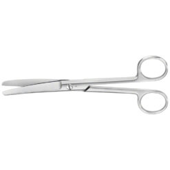 COOPER Chirurgische Schere, gebogen, standard, stumpf/stumpf, 165 mm