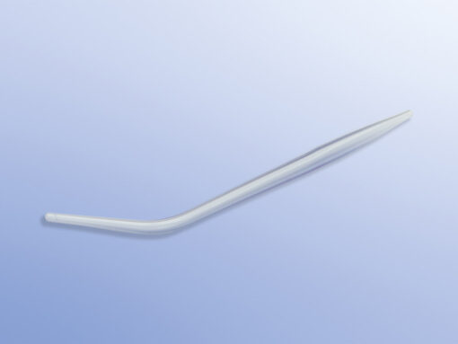 Saugansatz Yankauer 11/4 mm, 2 seitliche Augen, ohne Handgriff
