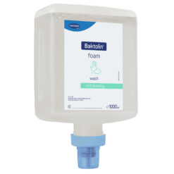 Baktolin foam, Milder Handreinigungsschaum ohne Parfüm- und Farbstoffe für den Einsatz im CleanSafe-Spendersystem.
