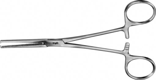 KOCHER-OCHSNER Arterienklemme, gerade, 160 mm (6 1/4"), 1 x 2 Zähne