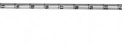 SIMS Uterussonde, gebogen, 330 mm (13 1/8"), Durchm. 4 mm