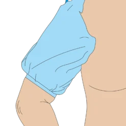 Manschetten-Drape Arm für Tourniquet, unsteril