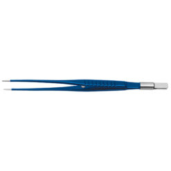 Erbe Bipolare Pinzette Classic, gerade, Spitze 1 mm, stumpf, Länge 190 mm