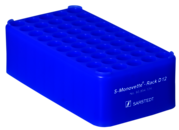 S-Monovette®-Rack D13, Ø Öffnung: 13 mm, 5 x 10, blau