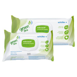 mikrozid universal wipes green line