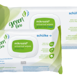 mikrozid universal wipes green line
