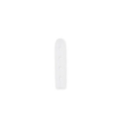 Präzisionsschutzkappe 3,2 x 25,4 mm gelocht, naturfarbig