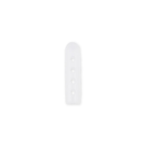 Präzisionsschutzkappe 5,0 x 25,0 mm, gelocht, naturfarbig