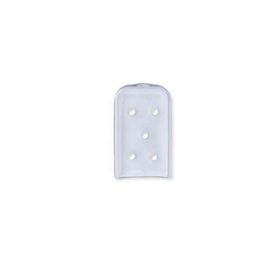 Instrumentenschutzkappe 2 x 16 x 25 mm, gelocht, durchsichtig