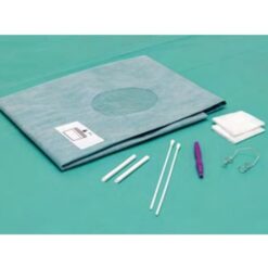IVOM-Set G, Standard, Augentuch ohne Auffangbeutel, Lidsperrer geschlossen