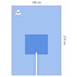OPS™ Ultimate Schlitztuch, verstärkt 196 x 279cm, Schlitz 6 x 94 cm