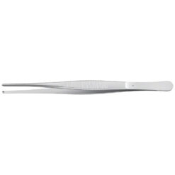 Chirurgische Pinzette, gerade, standard, 1 x 2 Zähne, 180 mm