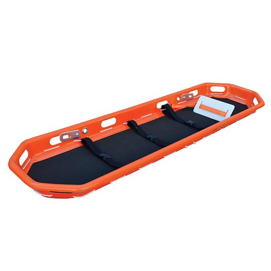 Schleifkorbtrage 216 x 61 x 19cm, mit 3 Sicherungsgurten, Tragkraft: 159kg