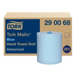 Tork Matic® blaues Rollenhandtuch Rollenlänge 150 m, Rollenbreite 21 cm