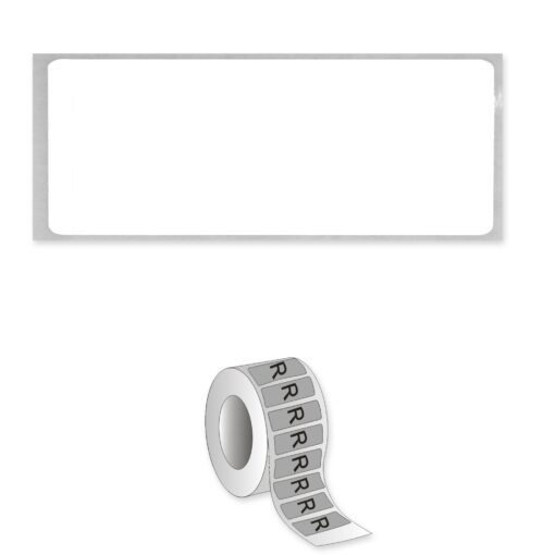 Folienetiketten auf Rolle 75 x 35 mm ohne Indikator
