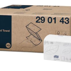 Tork weiche Zickzack-Handtücher Advanced, 2-lagig, weiß, 22,6 x 23 cm