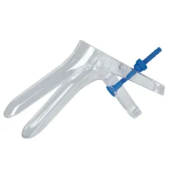 mediware® Vaginal Spekulum zum Einmalgebrauch mit Rändel-Verstellschraube, stufenlos verstellbar