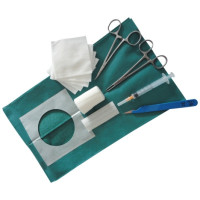 Set zur subkutanen Implantat-Entnahme, steril verpackt