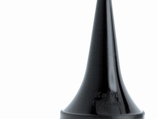 Ohrtrichter Ø 2,5 mm, klein schwarz