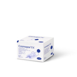 Cosmopor I.V., die zuverlässigen Kanülenfixierverbände für hohen Patientenkomfort und Kontrolle der Punktionsstelle.