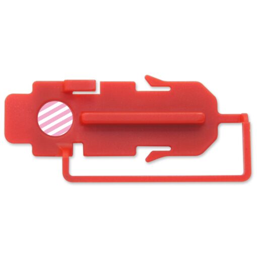 Verschlusssiegel mit Dampfindikator Farbe: rot
