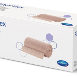 Pütter-Flex, Die besonders dünne, bi-elastische Kurzzugbinde für sehr starke Kompression.