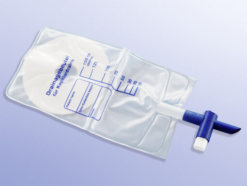 Drainagebeutel für Kapillardrains, 150 ml Volumen