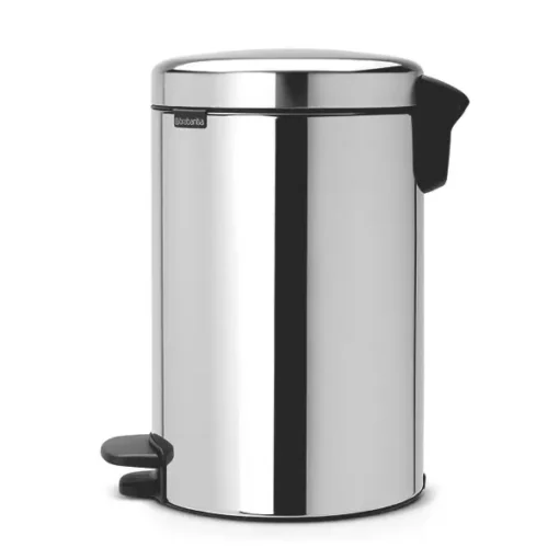 Tretabfalleimer 12L weiß