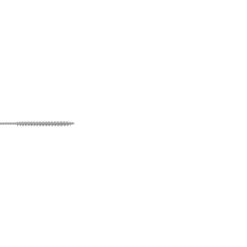 Reinigungsbürste Länge 50 cm, Bürstenkopf Länge 30 mm, D=2,5 mm
