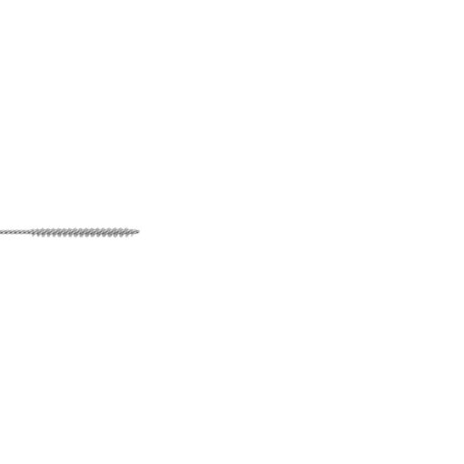 Reinigungsbürste Länge 50 cm, Bürstenkopf Länge 30 mm, D=2,5 mm