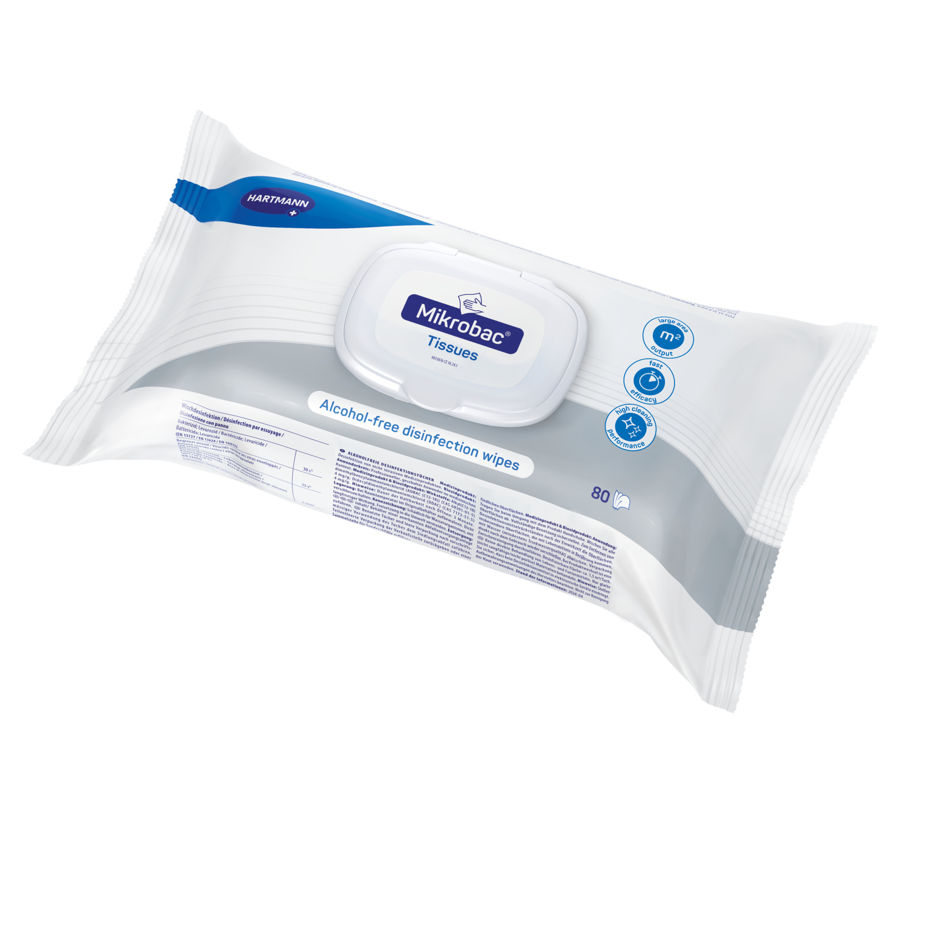 Mikrobac Tissues, im Flowpack