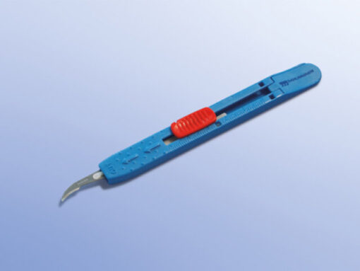 Fadentrennmesser mit Sicherheitsverschluss 14,7cm